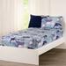 East Urban Home Ehrensburg Diving Dolphins Bunkie Deluxe All-In-One Zipper Bedding Set Polyester/Polyfill/Microfiber in Blue | Full/Double | Wayfair