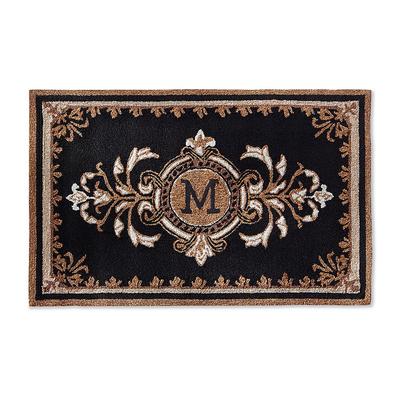 Huntington Monogrammed Door Mat - 36" x 72", M - Frontgate