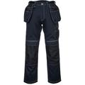 Pantalon Holster PW3 couleur : Marine/Noir Shor taille 46 Portwest