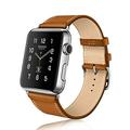 SOATUTO Compatible Apple Watch Band 41mm 38mm 40mm Top Grain Leather Strap For Apple iWatch Series 8 7 41mm Series 6 Series 5 Series 4 Series 3 Series 2 Series 1 Sport Edition 38 40 mm - Brown