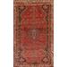 Tribal Red Shiraz Persian Vintage Area Rug Hand-knotted Wool Carpet - 5'0"x 8'4"