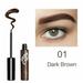 3 Colors Cosmetic Peel Off Longlasting Tattoo Cream Eyebrow Enhancer Dye Eyebrow Gel Tint Eye Makeup DARK BROWN