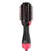 Styling Curling Iron Mixed Bristles 4 in 1 Volumizer One Step Curler Roller Oval Brush Hair Dryer Rotate Styler Comb UK PLUG