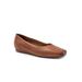 Women's Vellore Ballerina Flat by SoftWalk in Tan (Size 5 M)