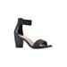 Women's White Mountain Backer Heeled Sandal by White Mountain in Black Smooth (Size 6 M)