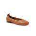 Women's Gia Dressy Flat by Trotters in Brown (Size 8 1/2 M)