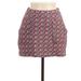 Zara Skirts | Like New | Zara Trafaluc | Coral, Pink & Black Tween Mini Skirt | M | Color: Pink/Red | Size: M