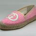 Gucci Shoes | Gucci Gg Logo Monogram Terry Espadrilles Flats Shoes | Color: Pink | Size: 36.5eu