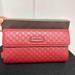 Gucci Bags | Authentic Gucci Guccissima Long Wallet | Color: Red | Size: Os