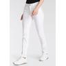 "Relax-fit-Jeans KANGAROOS ""RELAX-FIT HIGH WAIST"" Gr. 36, N-Gr, weiß (white) Damen Jeans"