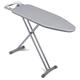 Duwee Ironing Board Medium With Heat Resistant Cover,Folding Adjustable Height Compact Ironing Board,Thick Felt Pad,Strong legs,Silver,31x91cm