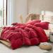 Byourbed Fabric Fetish Coma Inducer Microvelvet Oversized Comforter Polyester/Polyfill in Red | King Comforter | Wayfair J1J-5417B-LVA-KG