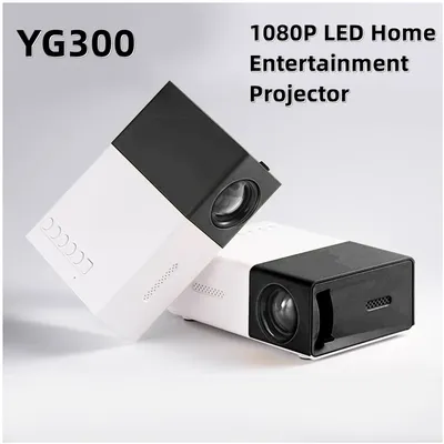 YG300 – projecteur Portable haute définition 1080P Full HD multi-interface pour la maison