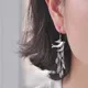 Boucles d'oreilles pendantes vintage pour femmes longues glands oiseau feuilles ethnique
