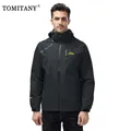 Veste imperméable de grande taille pour homme manteau de randonnée coupe-vent pour homme sports