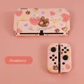 Coque de protection complète en TPU souple pour Nintendo Switch étui avec motif de lapin mignon