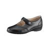 Ballerina, Damen, Gr. 7, schwarz, Lederimitat, HALLUX SOFT BY GOLDKRONE, klassisch, Schuhe