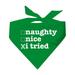 Naughty Nice Checklist Christmas Holiday Triangle Dog Bandana