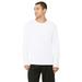 Harriton Tall Foundation 100% Cotton Long-Sleeve Twill Shirt with Teflon (M581T) White XLT