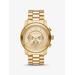 Michael Kors Oversized Runway Gold-Tone Watch Gold One Size