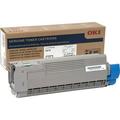 Oki Original LED Toner Cartridge - Black - 1 / Each - 8000 Pages | Bundle of 10 Each