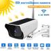 1080P HD Wireless Solar Power WiFi Outdoor Home Security IP Camera Night Visionï¼ŒOutdoor 1080P HD Solar Power Security Camera Wireless WiFi IP Night Vision Cam