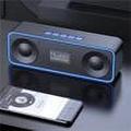 SZROBOY Portable Bluetooth Speaker Wireless Speaker with 10W Loud Stereo Sound Outdoor Speakers Bluetooth Outdoor Speakers with Bluetooth 5.0 30H Playtime Party Speaker Black Blue