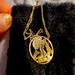 Disney Jewelry | Gold Disney Lion King Necklace | Color: Gold | Size: Os