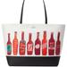 Kate Spade Bags | Kate Spade Wkru5475 Extra Spicy Tote Nwt Price Firm | Color: Cream/Red | Size: 15" X 11" X 6"