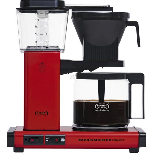 "MOCCAMASTER Filterkaffeemaschine ""KBG Select red"" Kaffeemaschinen Gr. 1,25 l, 10 Tasse(n), rot Filterkaffeemaschine"