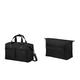 Samsonite Airea - Reisetasche, 45 cm, Schwarz (Black)+Samsonite Airea - Kulturbeutel, 29 cm, Schwarz (Black)