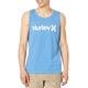 Hurley Herren Everyday One and Only Solid Tank Tshirt, Meerblick, M