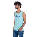 Hurley Herren Everyday One and Only Solid Tank Tshirt, Tropical Mist, L