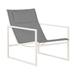Summer Classics Serenata Sling Easy Lounge Outdoor Chair in White | 33.5 H x 25 W x 39 D in | Wayfair 457794+C2344221W4221