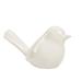 House of Hampton® Ellymae Bird Figurine Porcelain/Ceramic in White/Blue | 3.5 H x 6 W x 2.75 D in | Wayfair AA63B530F1E542B0B210248B5BC79BDC