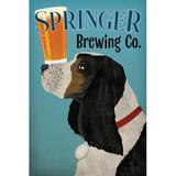 Winston Porter Springer Brewing Co by Ryan Fowler - Wrapped Canvas Print Canvas in White | 36 H x 24 W x 1.25 D in | Wayfair
