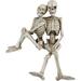 Trinx Hikma Day of The Dead Skeleton Couple Shelf Sitter Resin in Blue/White | 11 H x 8 W x 7 D in | Wayfair 5C5D6340AE1143B4AE9F5F016D9399D0