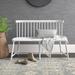 Lark Manor™ Akarsh Bench Solid + Manufactured Wood in Gray | 32 H x 48 W x 20.38 D in | Wayfair 60281F50B2944421BE60D752C39E4FA4