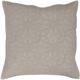 1001kdo - Housse de Coussin 60 x 60 cm Florette taupe