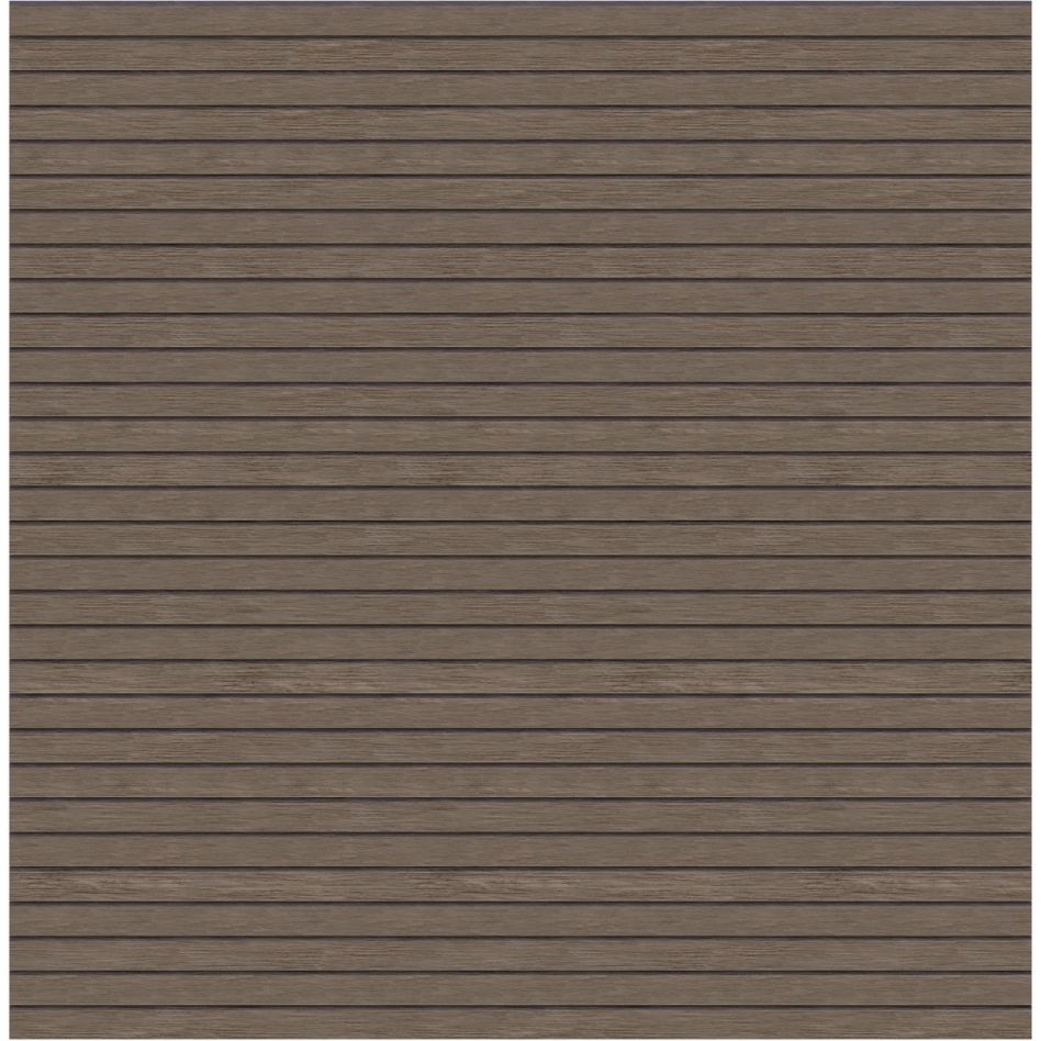 TraumGarten Rhombus-Sichtschutzzaun Rundum-Sorglos-Paket Rhombus Vintage Oak Sichtschutz Rhombuszaun, Einbetonieren, 5,53 m,Anthrazit Image