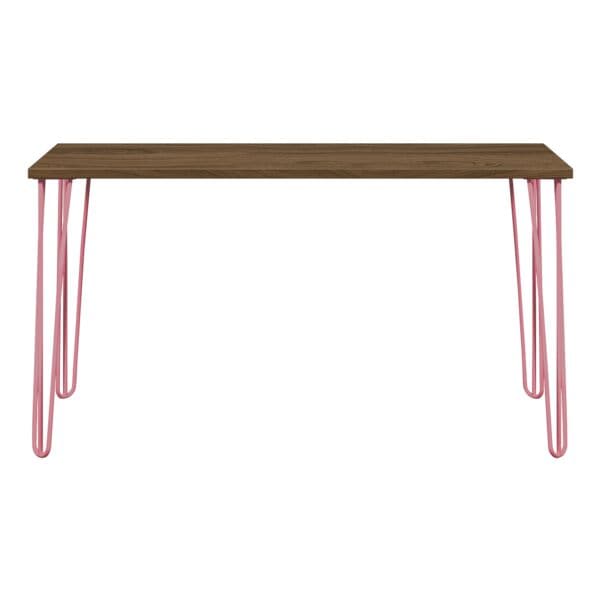 Bisley Schreibtisch »MultiRange« nussbaumfarben pink, 140x74x60 cm Image