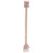 Back Scratcher Eight Rolls Back Scratching Tool Practical Claw Scratcher Beige