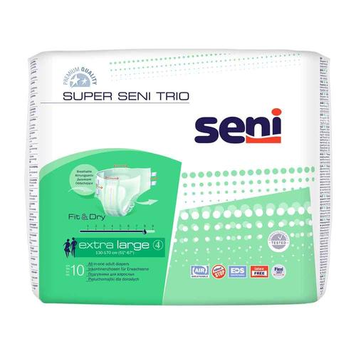 Super Seni Trio Inkontinenzhose Gr.4 XL 6×10 St Inkontinenzslip