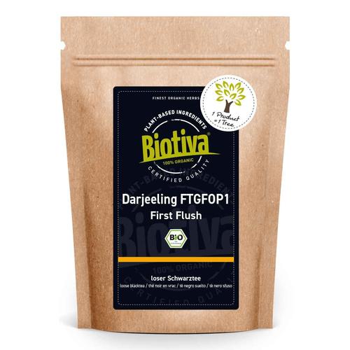 Biotiva Schwarztee Darjeeling First Flush Bio 1000 g Tee