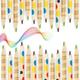 30 Pieces Rainbow Colored Pencils for Kids 4 in 1 Color Pencils Easter Pencil Gift Rainbow Pencil for Kids Multi Colored Pencil Fun Pencils