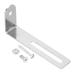 Guitar Pickguard Mounting Bracket Guard Plate Support Metal Silver for Electric Guitar with Screw