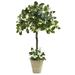 Nearly Natural 3 Stephanotis Topiary w/Planter