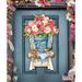Peonies Bouquet Easter Door Hanger Door Decor by Susan Winget | Easter Spring Decor - 8471302H-SW