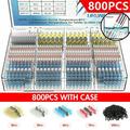 800PCS Heat Shrink Butt Connectors Solder Seal Wire Connectors Electric Connectors Waterproof & Insulated Wire Terminal Connectors Kit Set