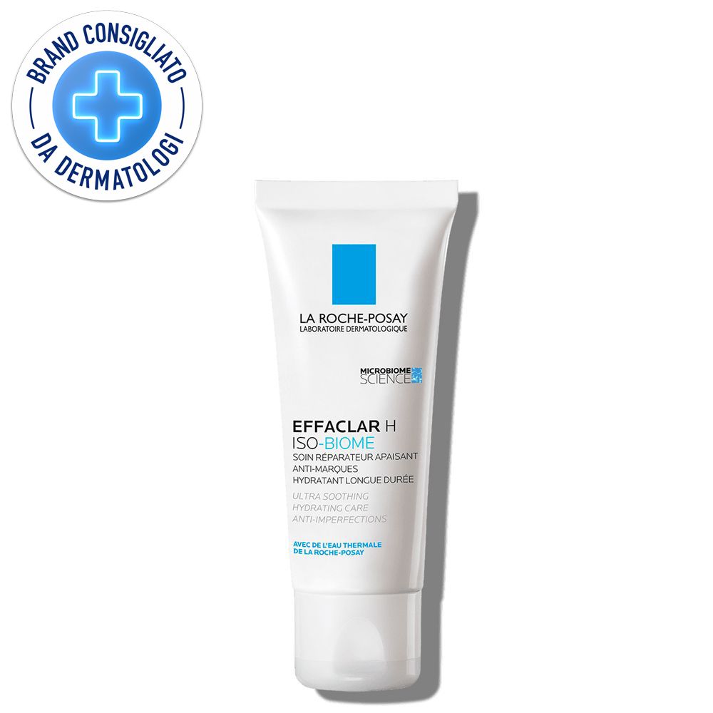 La Roche-Posay Effaclar Crema viso H Iso-biome per pelle mista, grassa